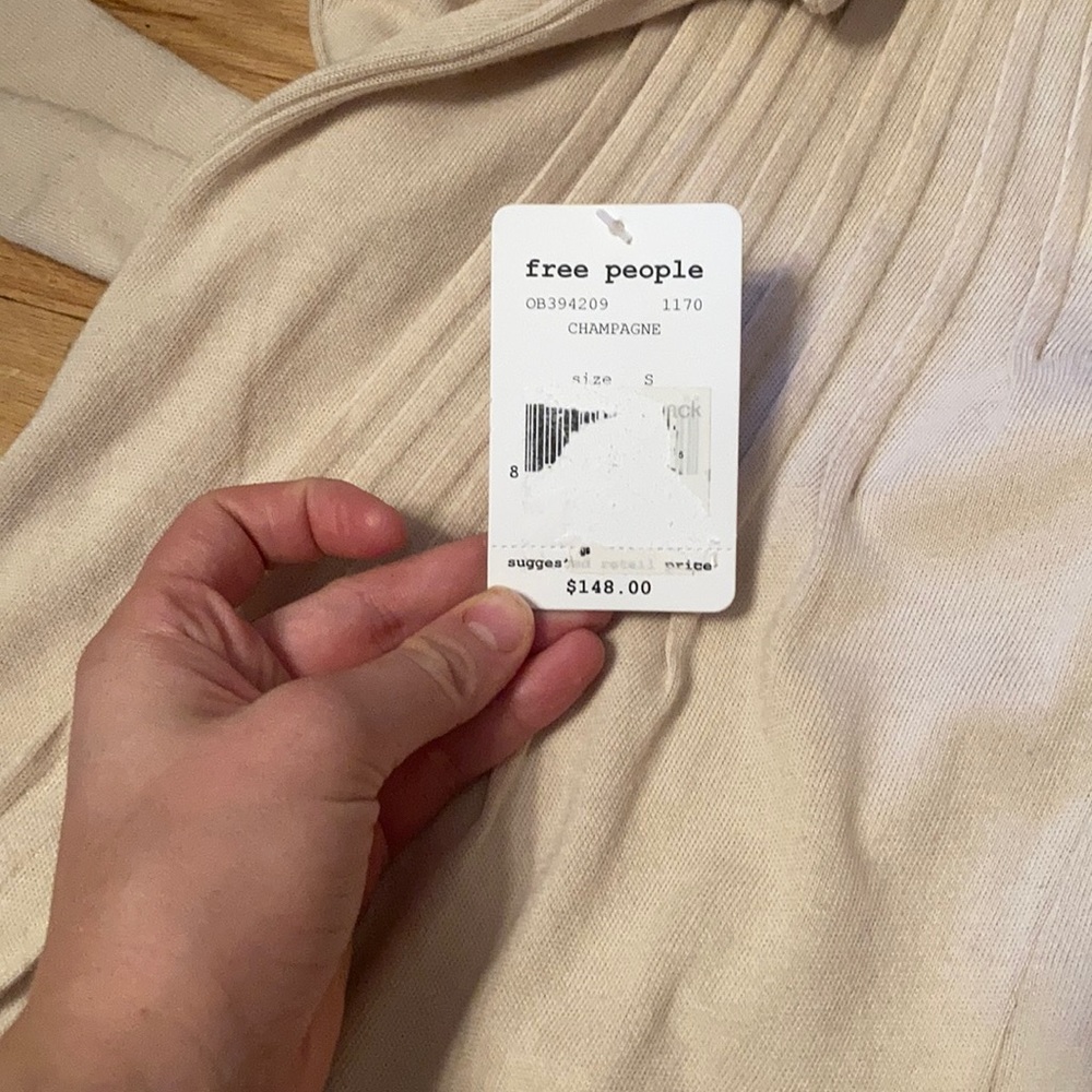 Free People Cream Maxi Dress - Picture 6 of 6